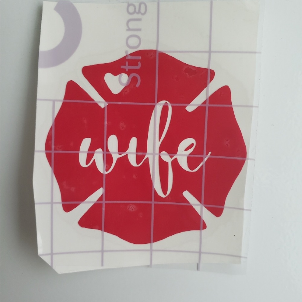Fireman’s wife decal